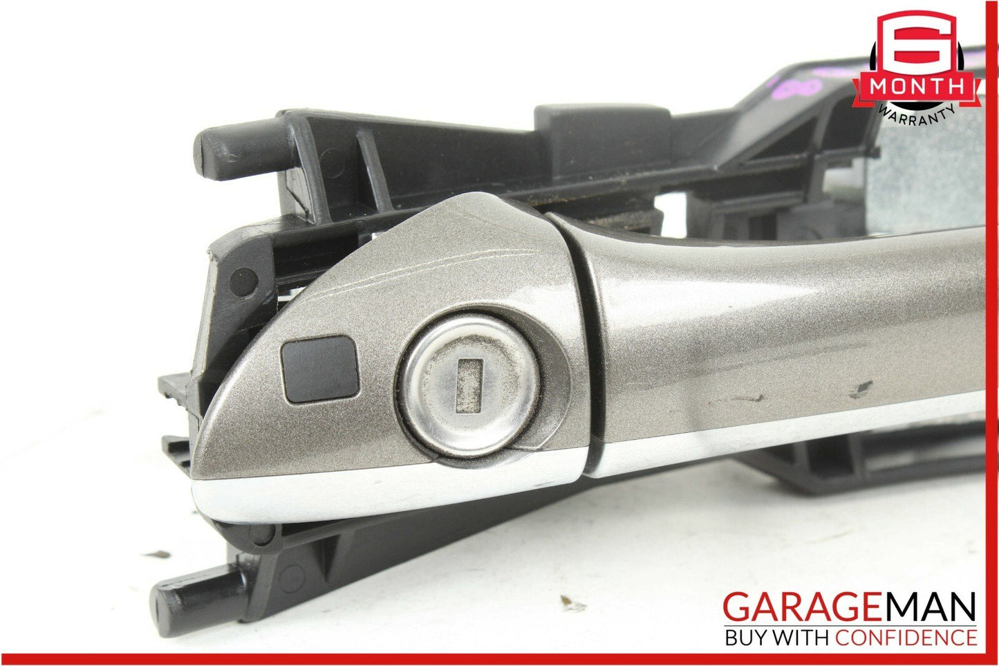 03-09 Mercedes W209 CLK350 Front Left Side Exterior Door Handle Indium Gray OEM