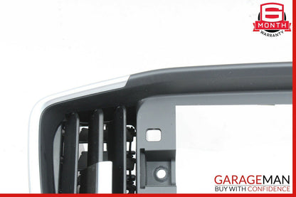 14-17 Maserati Ghibli Center Dash Display Bezel Frame Air Vent Grille Trim Cover