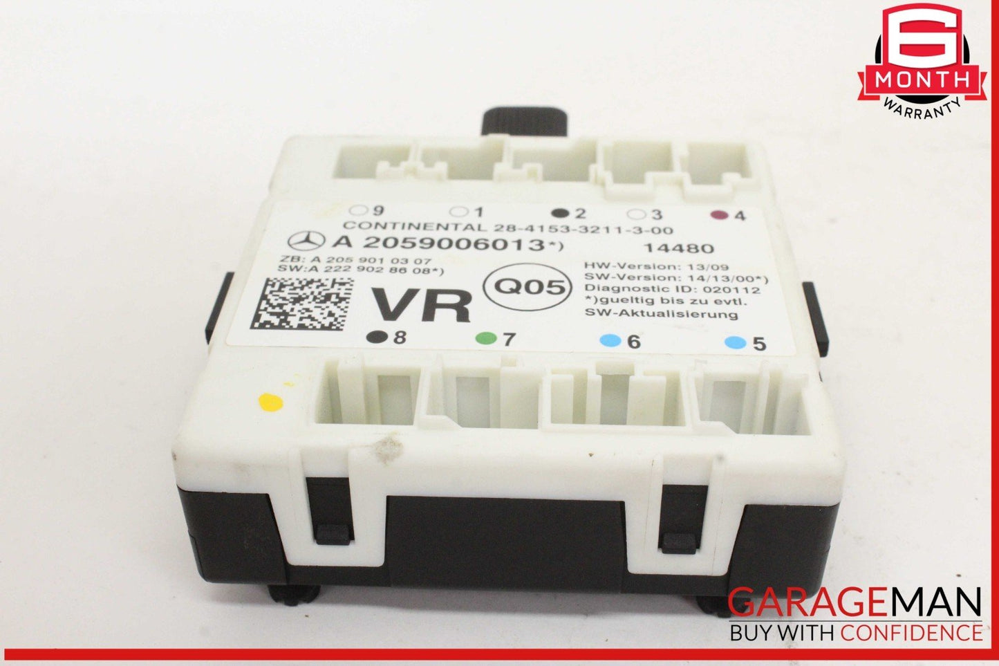 15-18 Mercedes W205 C300 Front Right Passenger Side Door Control Module Unit OEM