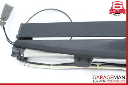 07-13 Mercedes W221 S550 S63 Rear Window Sun Shade Screen Roller Blind Black OEM