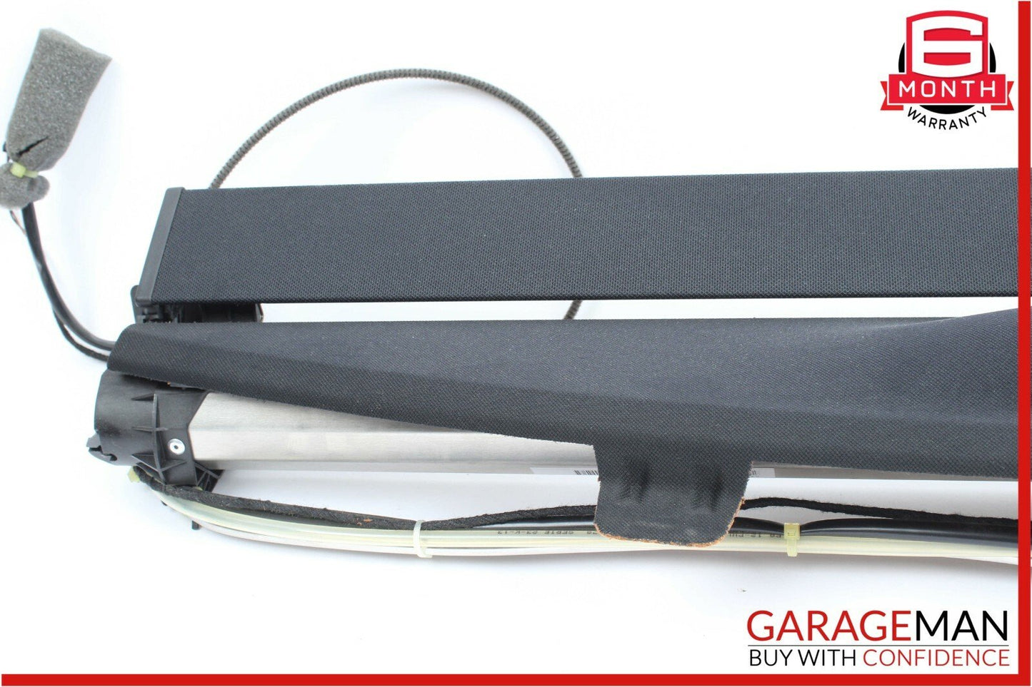 07-13 Mercedes W221 S550 S63 Rear Window Sun Shade Screen Roller Blind Black OEM