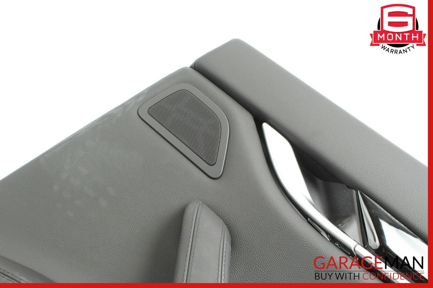 14-17 Maserati Ghibli Rear Right Passenger Complete Interior Door Panel Black