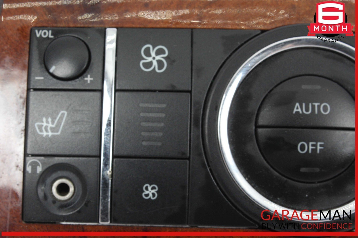 06-08 Mercedes W251 R500 4MATIC R320 R350 Rear AC A/C Temperature Control Switch