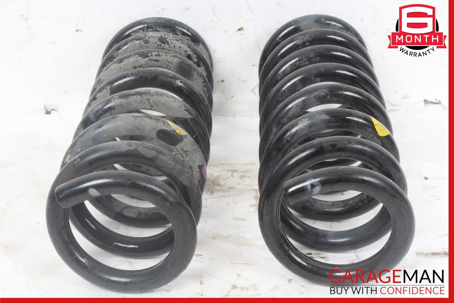 08-14 Mercedes W204 C250 C300 C350 Rear Shock Strut Coil Spring Set of 2 Pc OEM