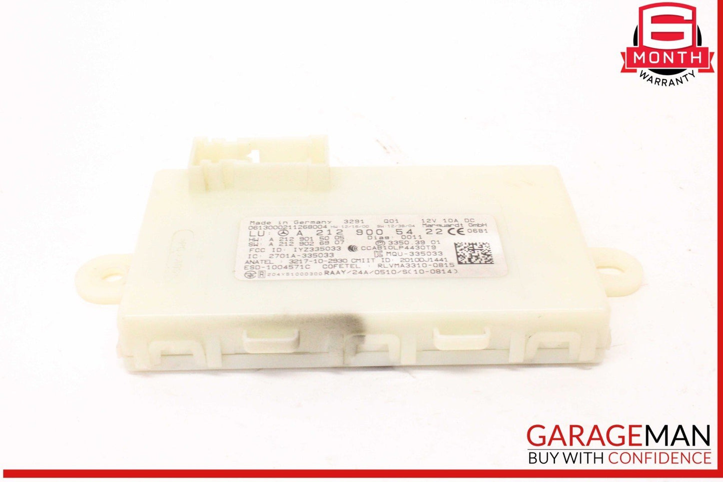 13-20 Mercedes W212 E350 SL550 ML400 Keyless Go Entry Control Module OEM