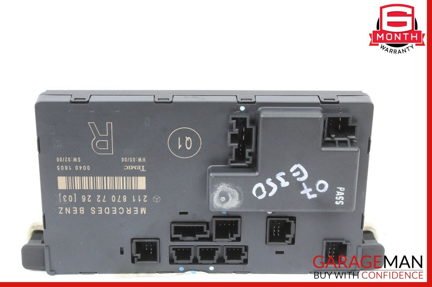 03-09 Mercedes W211 E320 E350 E550 Front Right Side Door Controller Module Unit