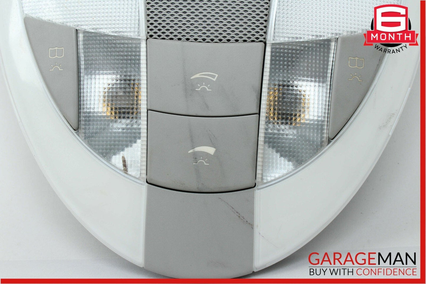 03-11 Mercedes W211 E350 CLS500 Rear Overhead Dome Light Lamp Reading Map Gray