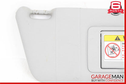 01-07 Mercedes W203 C240 Front Right Sun Visor Sunvisor Gray 2038170320 OEM