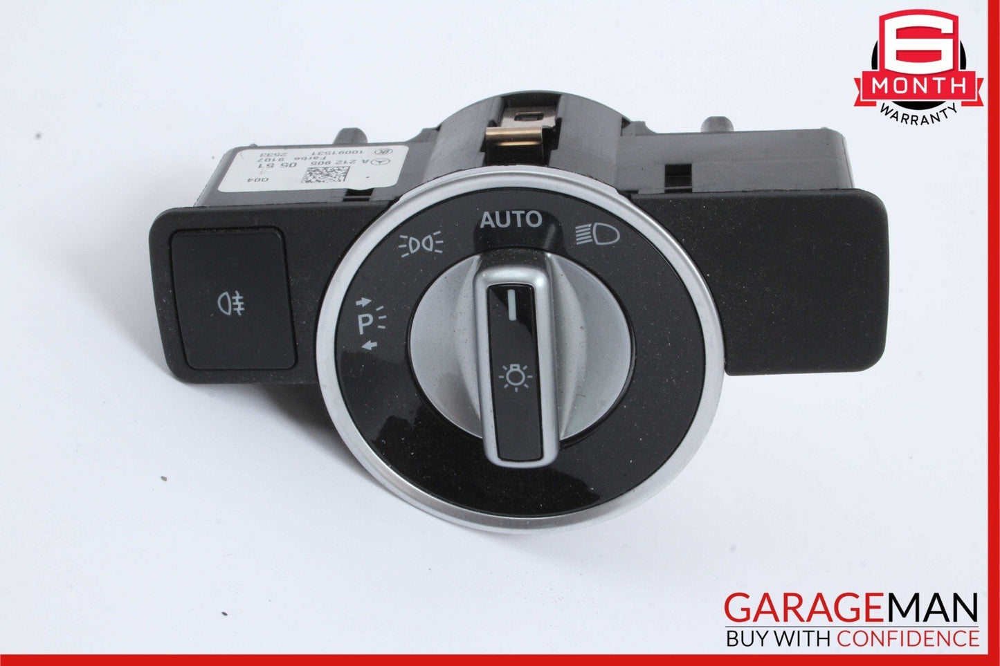 08-14 Mercedes W204 C250 C300 C350 Headlight Fog Light Switch Control Module OEM
