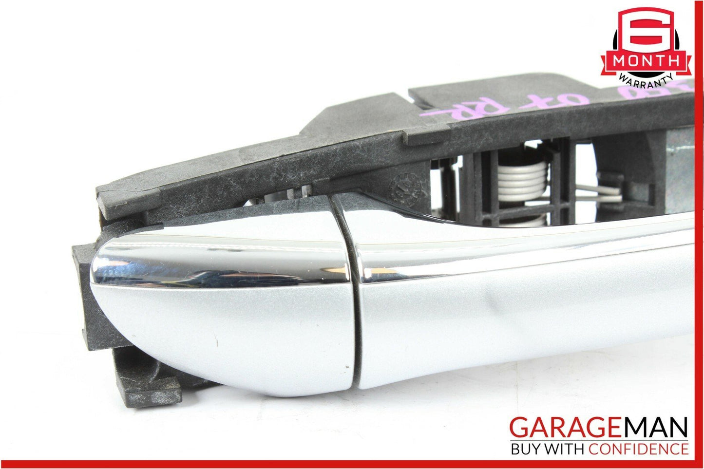 03-09 Mercedes W211 E550 E63 AMG Rear Right Side Exterior Door Handle Silver