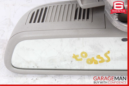 07-09 Mercedes W221 S550 S600 Interior Top Rear View Inside Dim Mirror Grey OEM