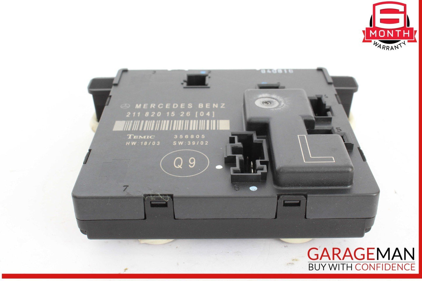 03-09 Mercedes W211 E500 Door Control Module Rear Left Side OEM