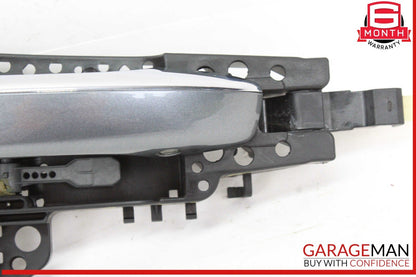 11-18 Audi A8 Front Right Passenger Side Exterior Door Handle Gray 4H0837886 OEM