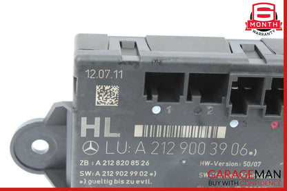 08-14 Mercedes W212 E350 C300 Rear Left Driver Side Door Control Module OEM