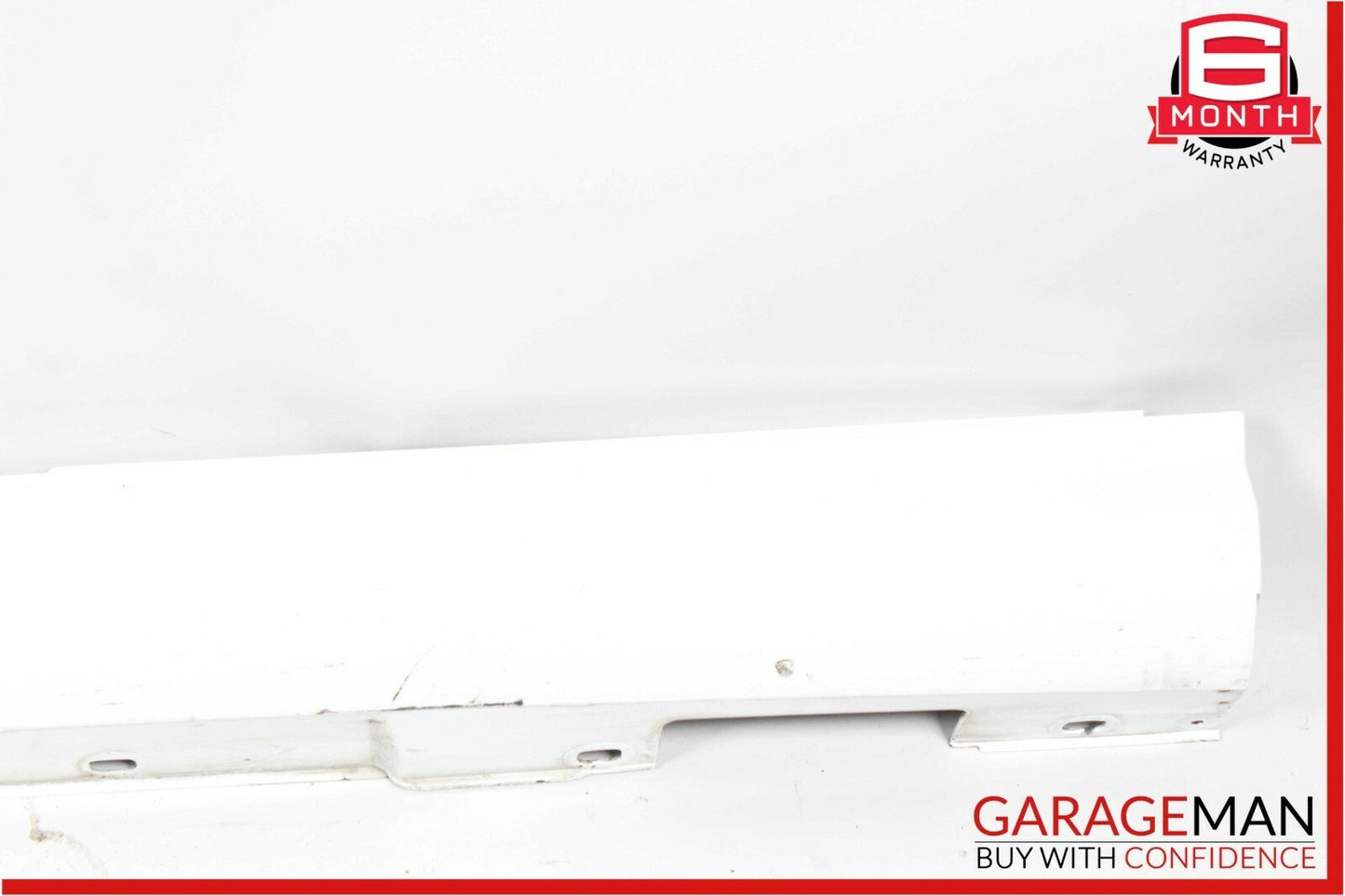 08-14 Mercedes W204 C250 AMG Sport Left Driver Side Skirt Rocker Panel White