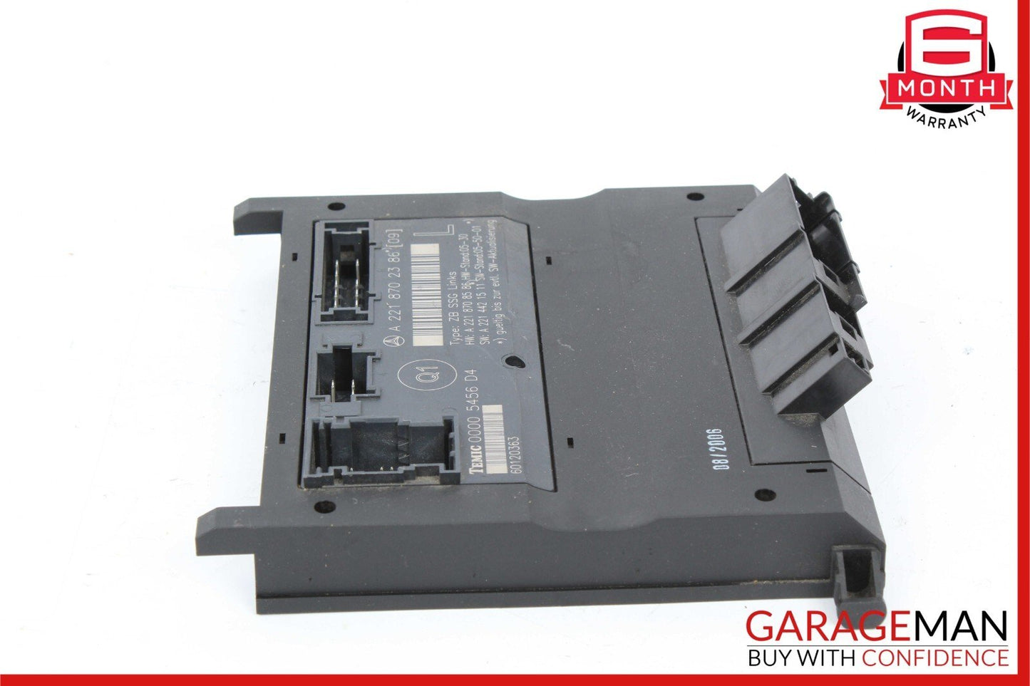 07-13 Mercedes W221 S550 S63 Front Left Driver Side Under Seat Control Unit OEM