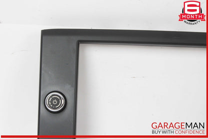 14-17 Maserati Ghibli Dashboard Dash Display Screen Trim Bezel Cover Black OEM