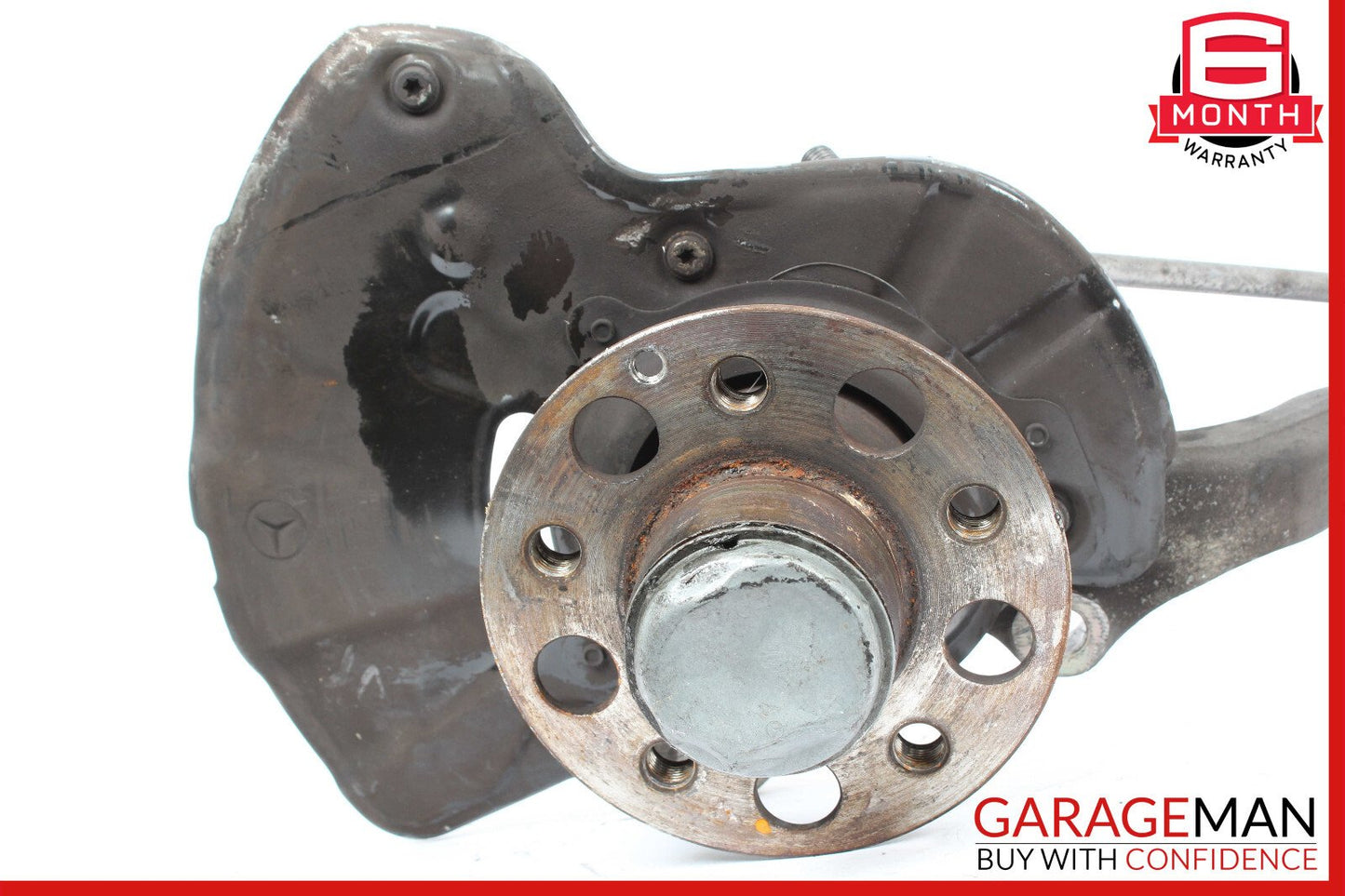 07-14 Mercedes W221 S550 Front Left Wheel Carrier Spindle Knuckle Hub OEM