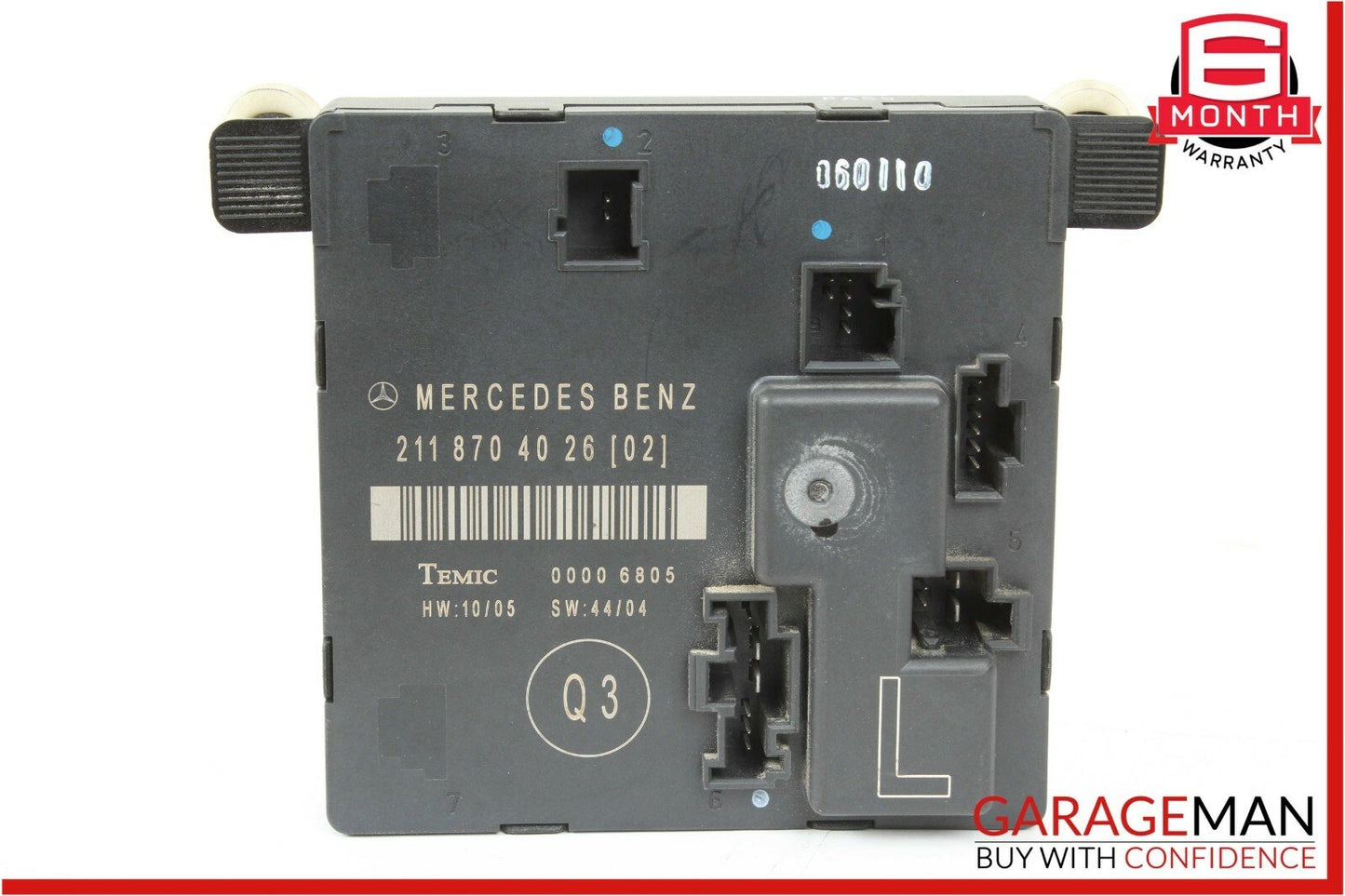 07-09 Mercedes W211 E350 E550 Rear Left Door Control Module OEM