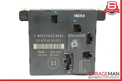 07-09 Mercedes W211 E350 E550 Rear Left Door Control Module OEM