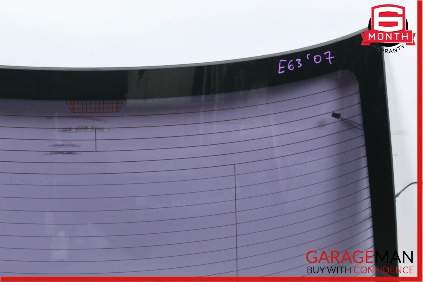 07-09 Mercedes W211 E63 AMG Rear Windshield Window Glass OEM