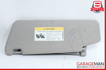 10-17 Mercedes W207 E350 C350 Front Right Side Sun Visor Shade Sunvisor Gray