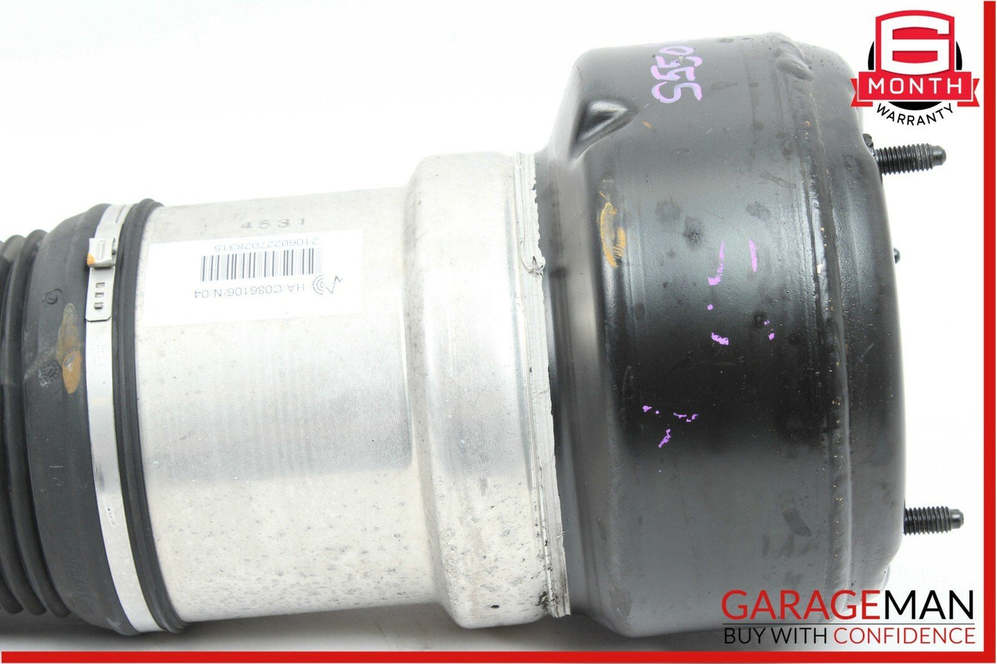 07-13 Mercedes W221 S550 Rear Left Side Air Shock Absorber Strut OEM