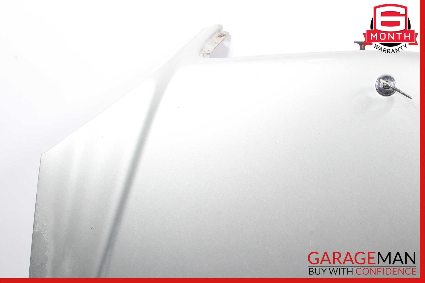 03-06 Mercedes W220 S430 S500 Front Hood Bonnet Panel Brilliant Silver OEM