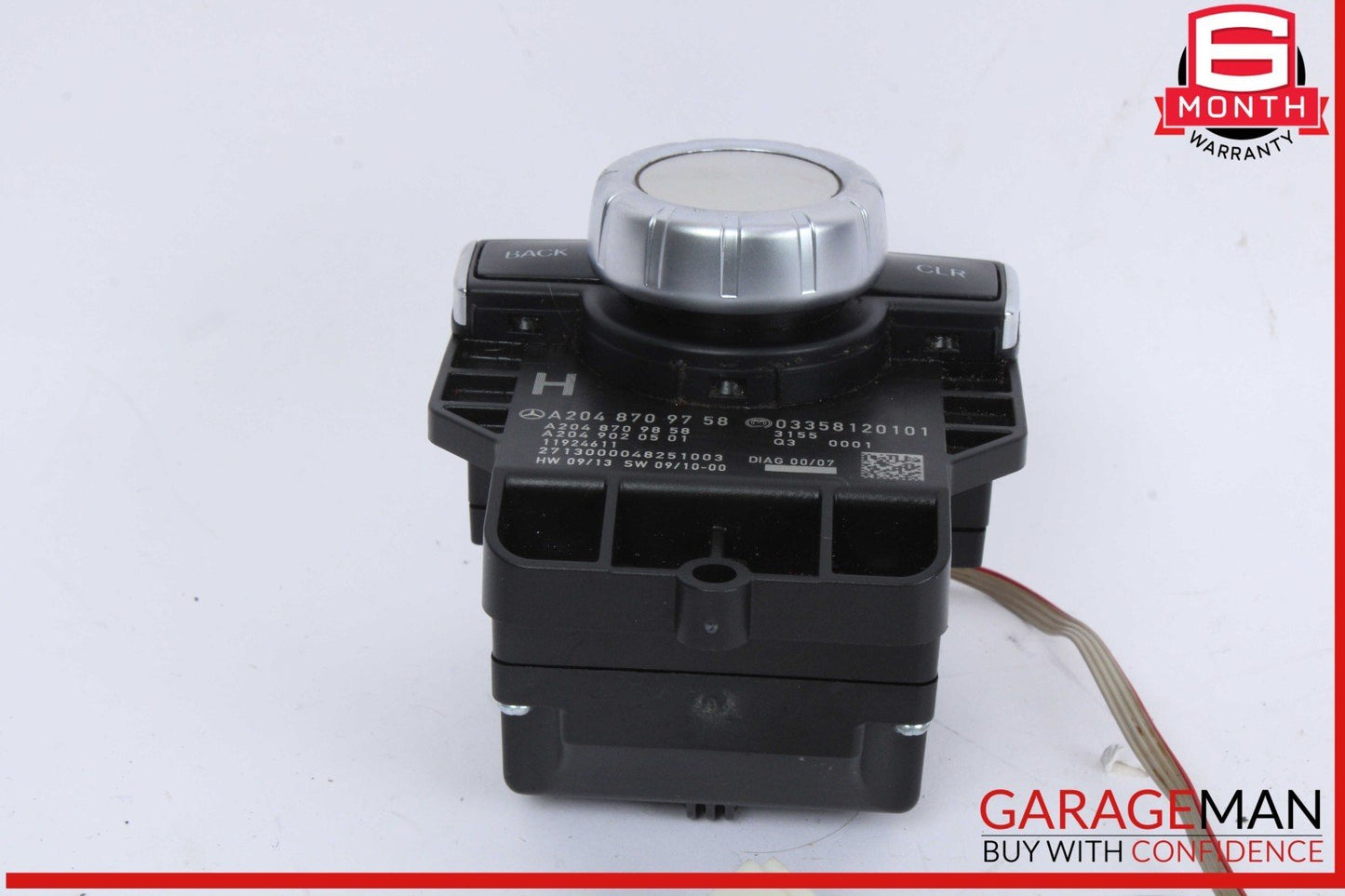 08-15 Mercedes X204 GLK250 Console Head Unit Controller Knob Multi Switch OEM