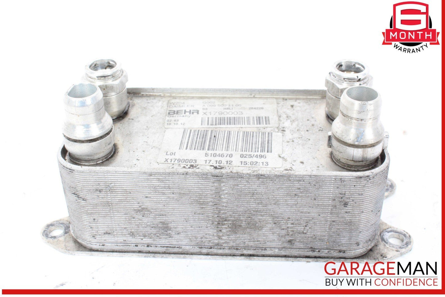 12-16 Mercedes W204 C250 SLK250 SLK350 Transmission Oil Cooler Radiator OEM