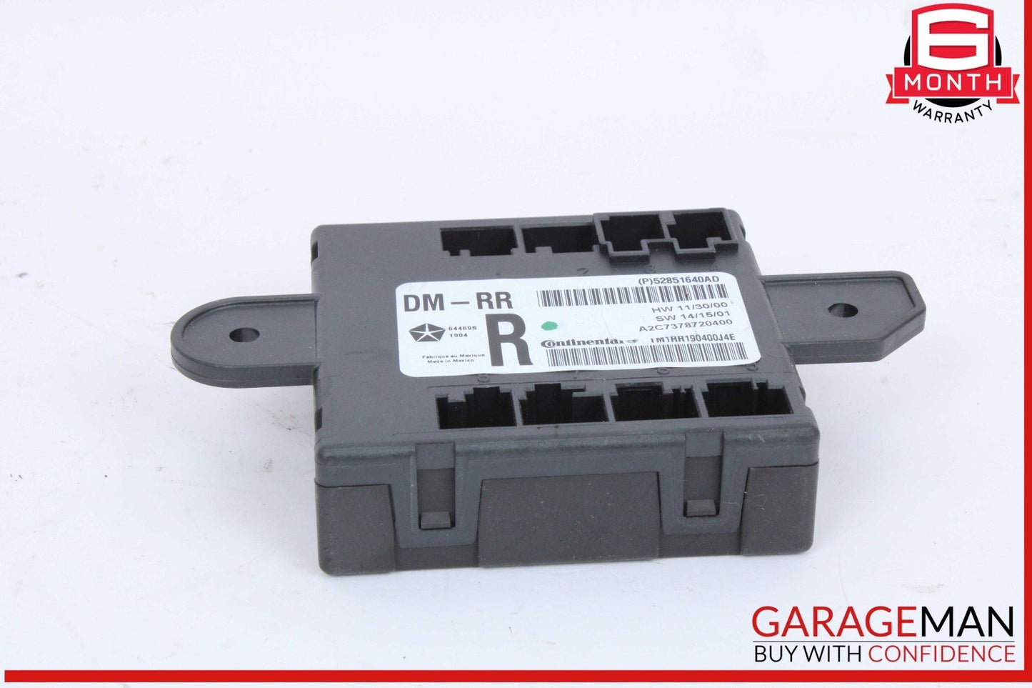 14-17 Maserati Ghibli Quattroporte Rear Right Side Door Control Module Unit OEM
