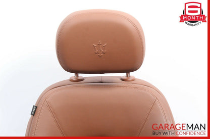 14-17 Maserati Ghibli Front Right Side Complete Seat Cushion Assembly Brown