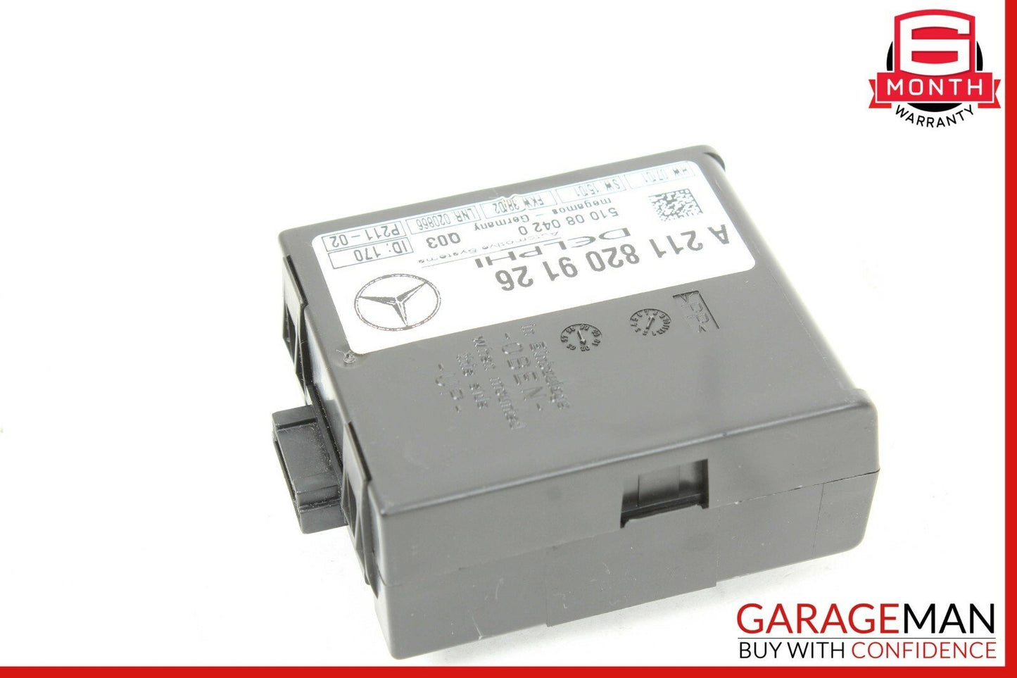 00-06 Mercedes R230 SL500 S600 CL500 Anti Theft Alarm Sensor Control Module OEM