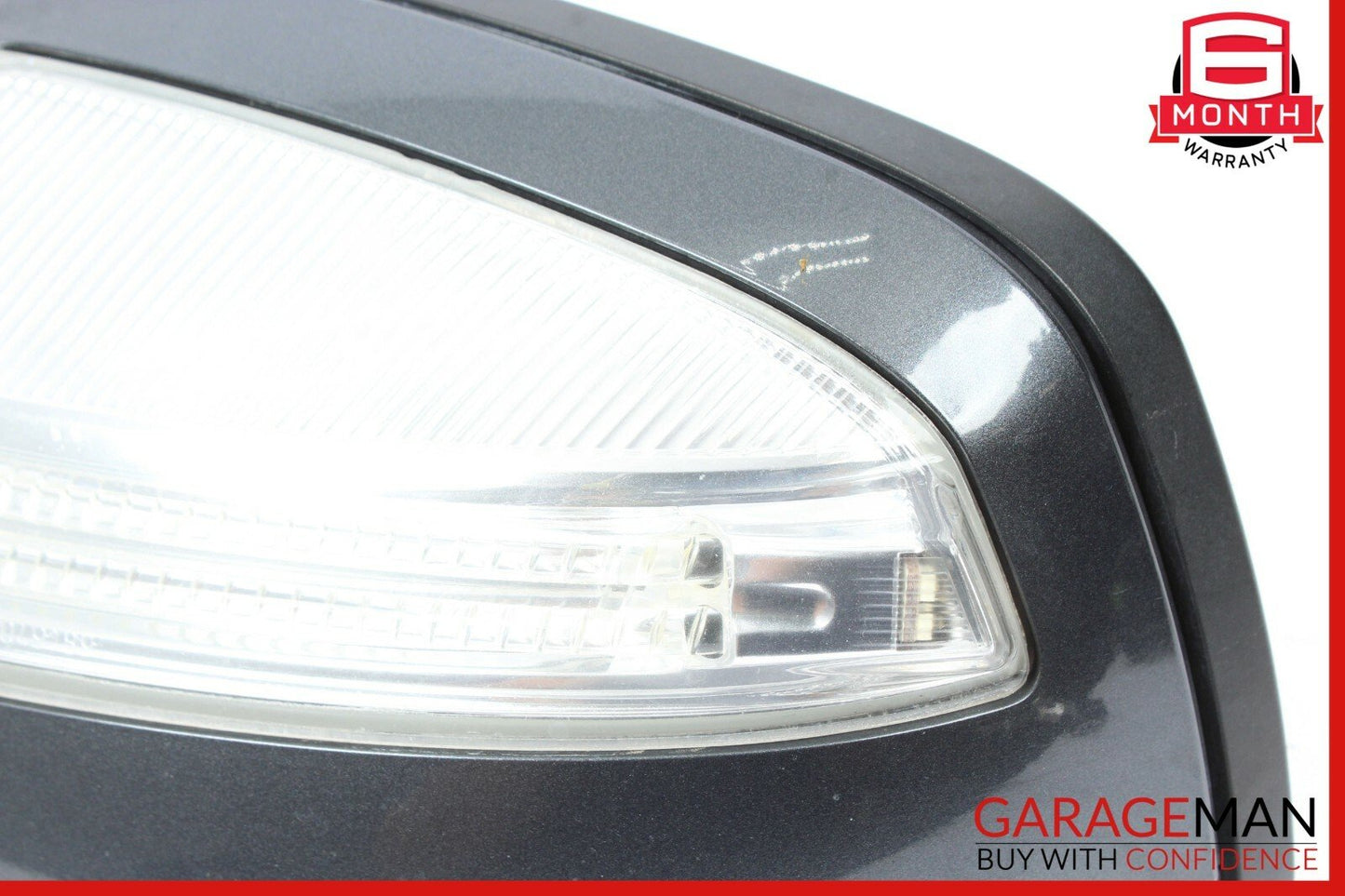 08-09 Mercedes W204 C300 C63 AMG Front Left Side Mirror Rear View Door Grey