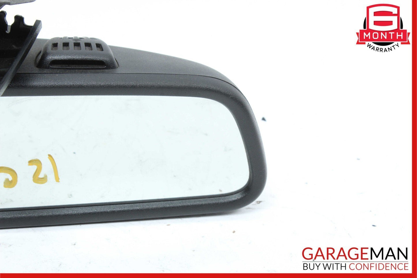 08-14 Mercedes W204 C250 C300 C350 Interior Top Upper Rear View Mirror Black OEM