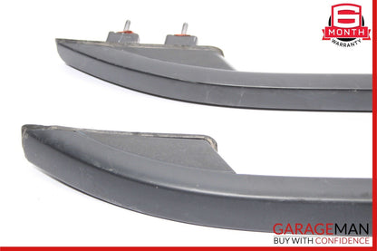 13-15 Mercedes X204 GLK350 Left & Right Roof Luggage Rack Rail Molding Trim Set