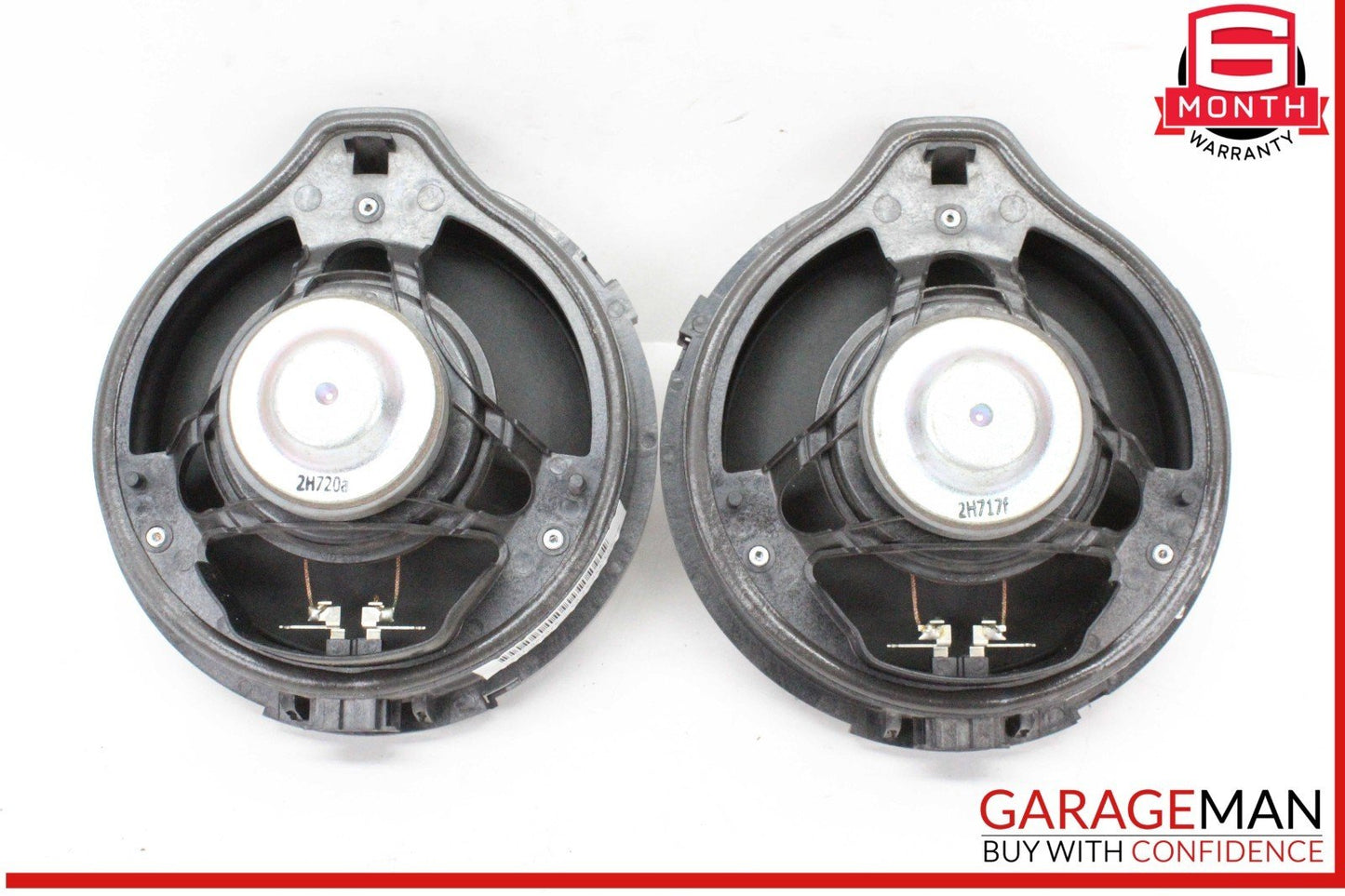 08-14 Mercedes W204 C250 CGI Rear Right & Left Side Door Sound Speakers Set OEM