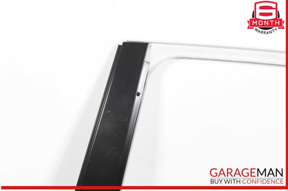 12-15 BMW X1 Rear Left Driver Side Door Shell White OEM