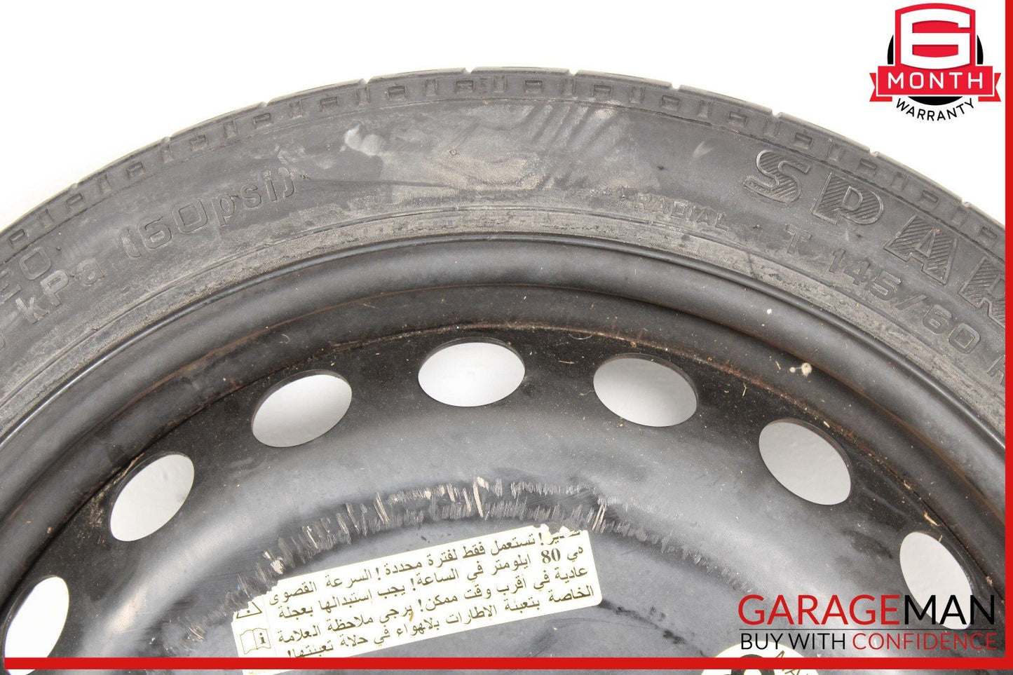 12-20 Audi A6 A7 Quattro Emergency Spare Tire Wheel T145/60 R20 105M OEM