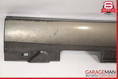 10-16 Mercedes W212 E350 Sedan Left Side Skirt Rocker Panel Silver OEM