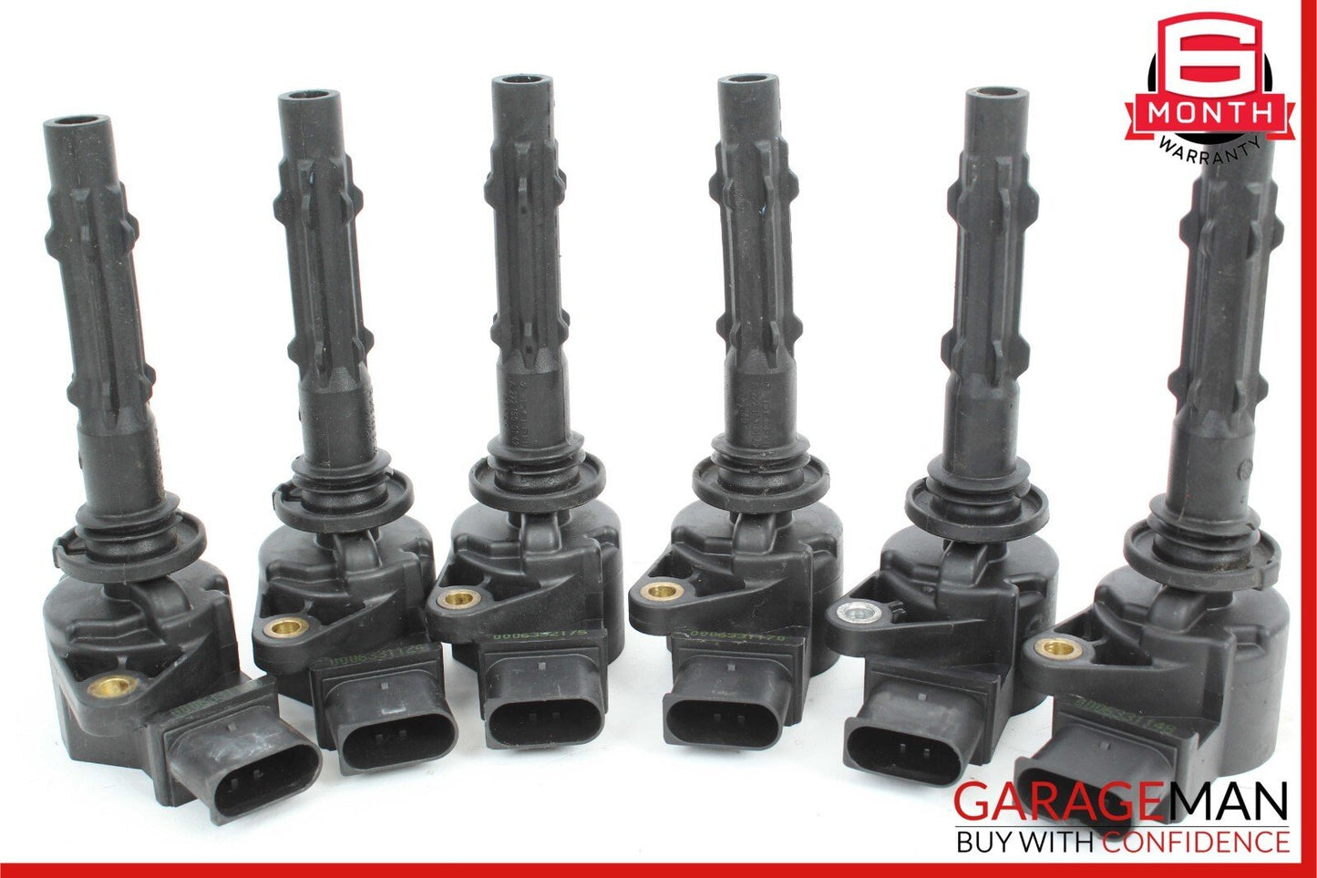 07-11 Mercedes X204 GLK350 E550 GL450 Ignition Coil Set of 6 2721590142 OEM