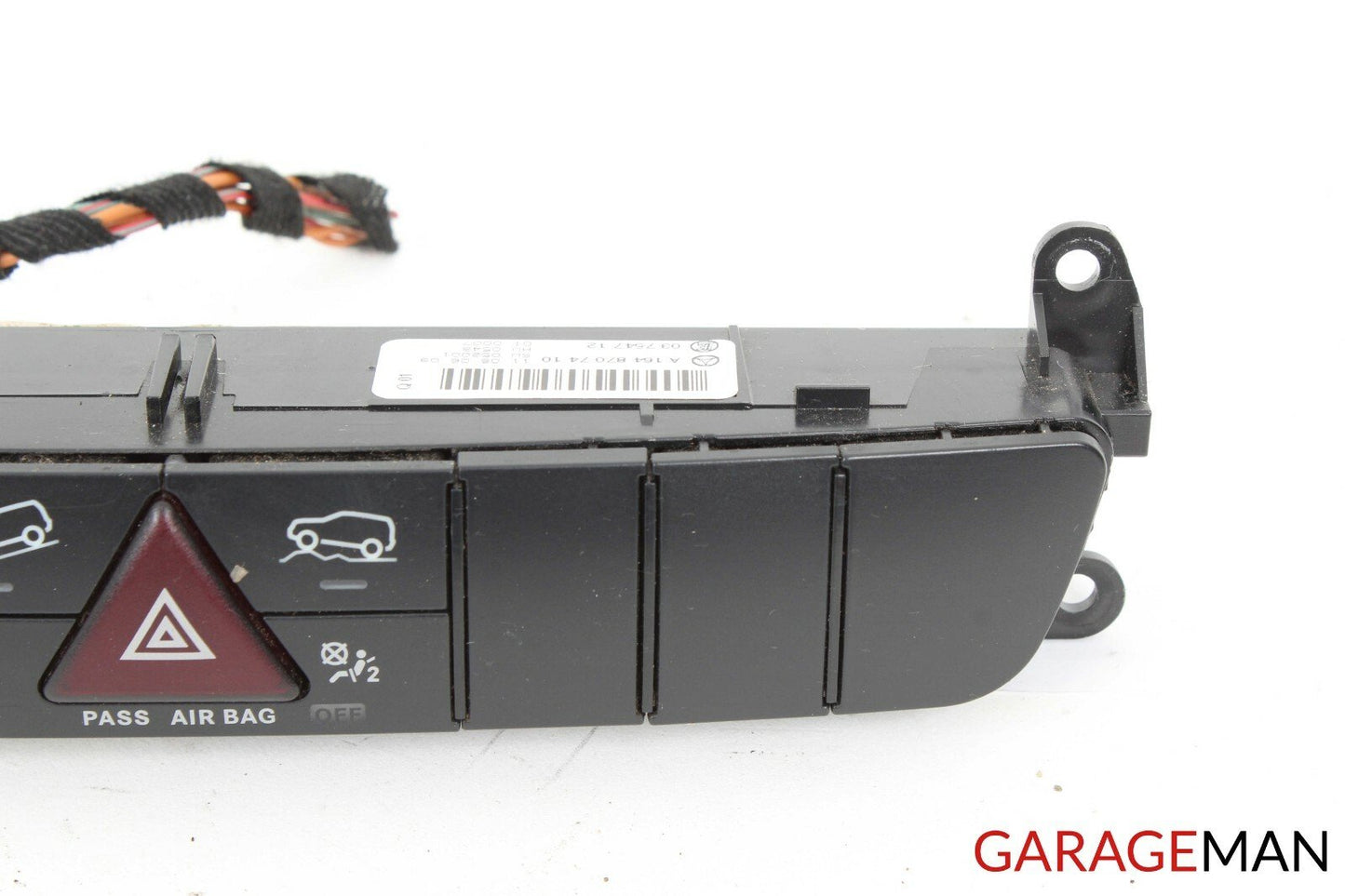 06-11 Mercedes W164 ML350 Center Dash ESP DSR Hazard Light Switch Module OEM