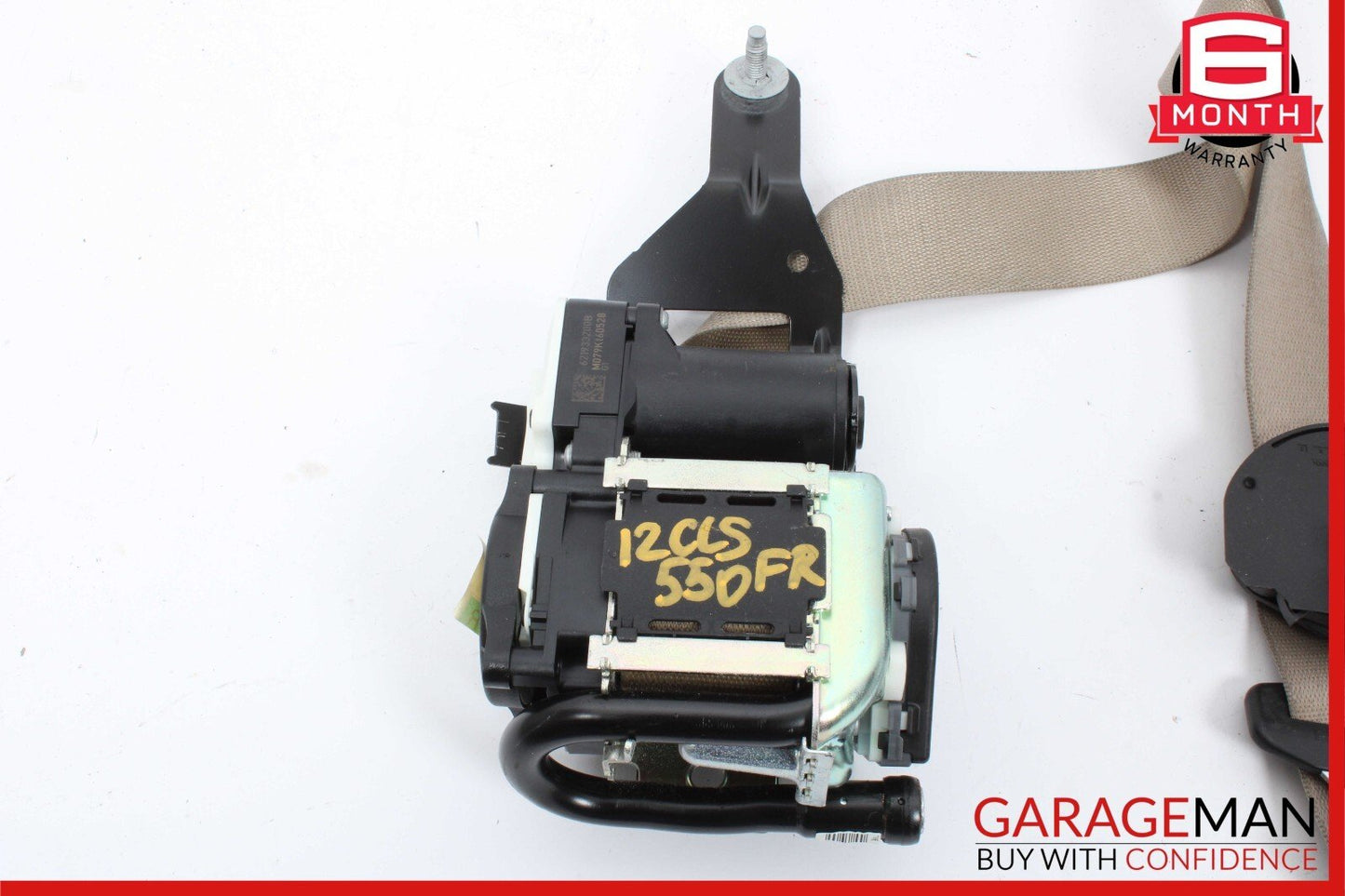 10-13  Mercedes W218 CLS500 Front Right Side Seat Belt Seatbelt Retractor OEM