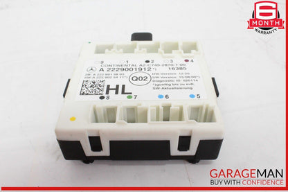 15-20 Mercedes W205 C300 Rear Left Driver Side Door Control Module Unit OEM