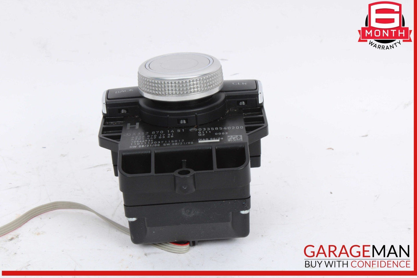 10-13 Mercedes W212 E350 E500 Console Head Unit Controller Knob Multi Switch OEM