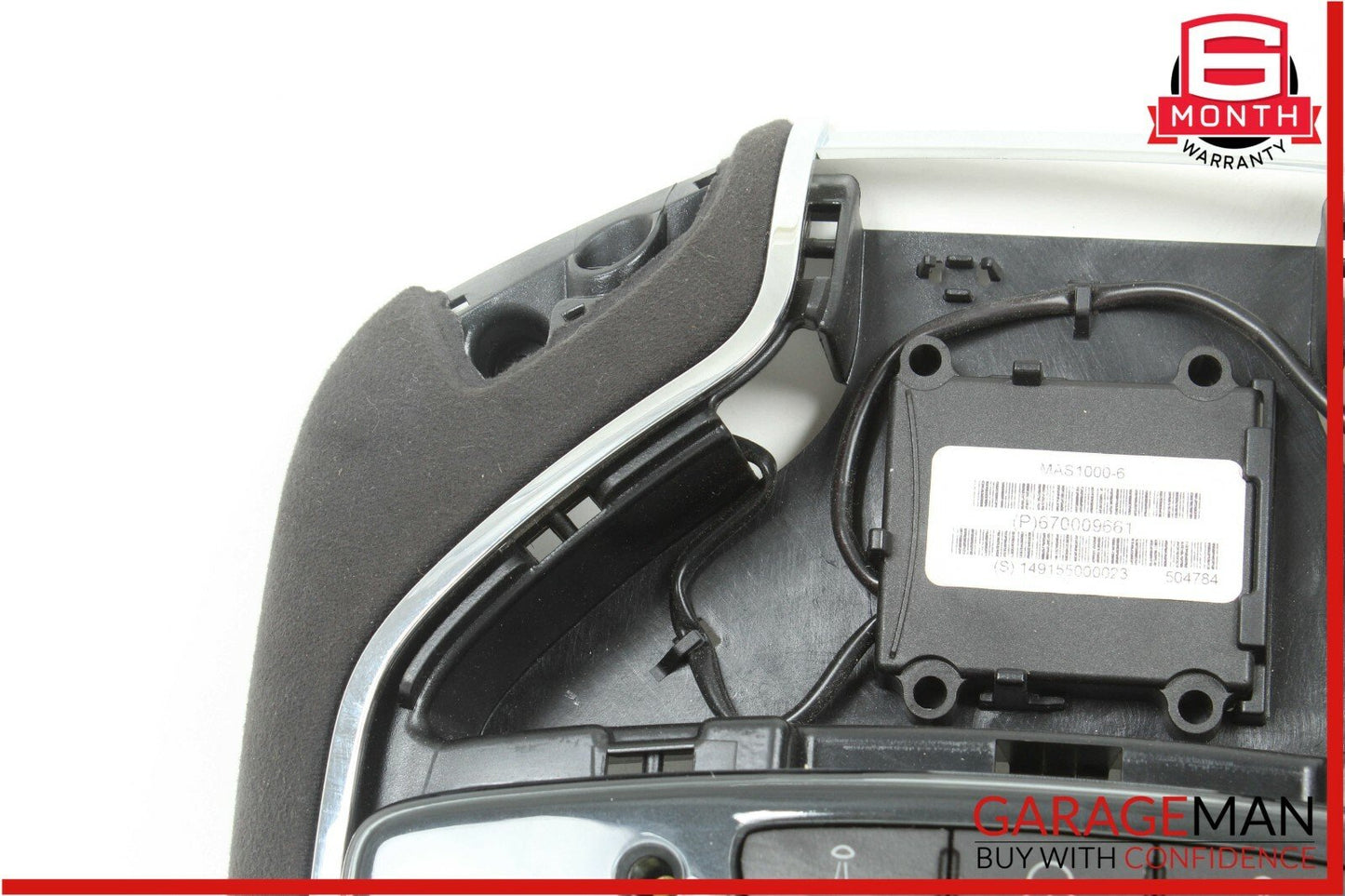 14-17 Maserati Ghibli Top Overhead Dome Light Lamp Switch Control Module Unit