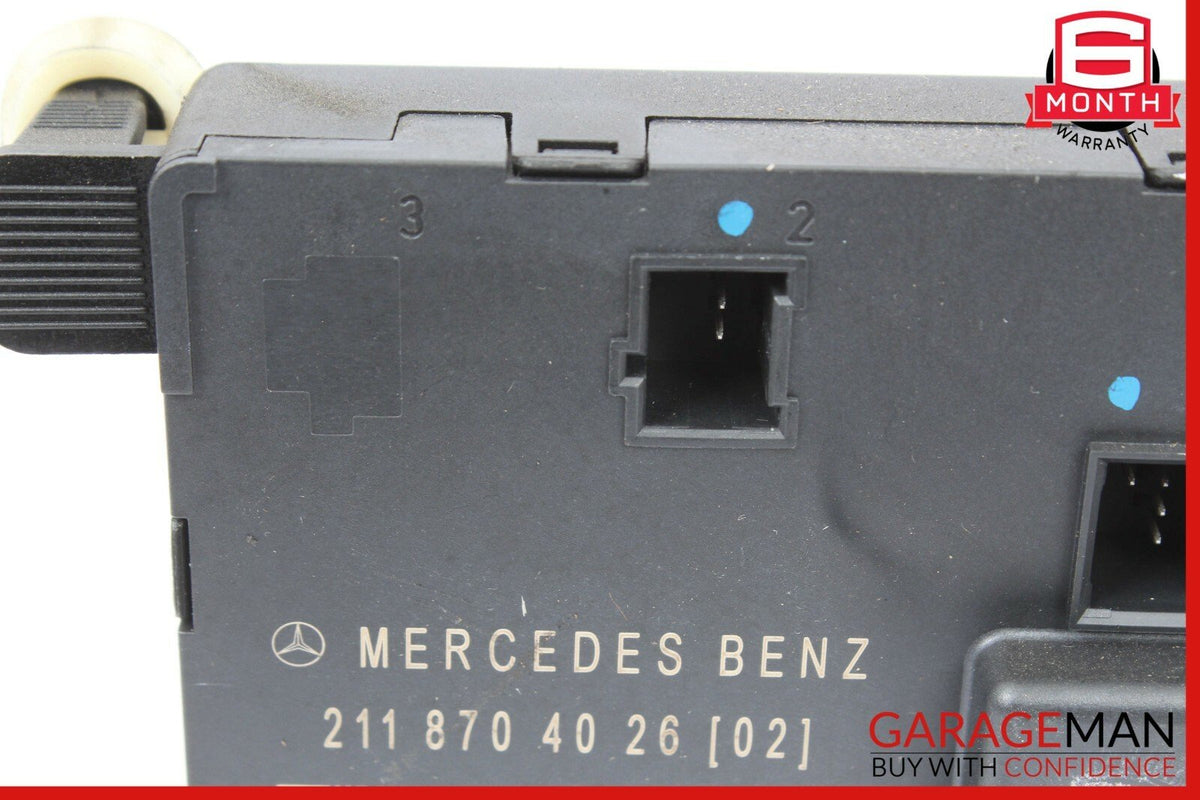 03-09 Mercedes W211 E350 E63 AMG Rear Left Side Door Controller Module Unit