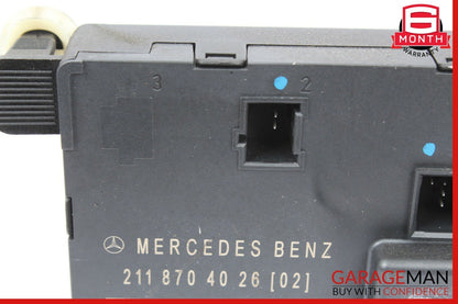 03-09 Mercedes W211 E350 E63 AMG Rear Left Side Door Controller Module Unit