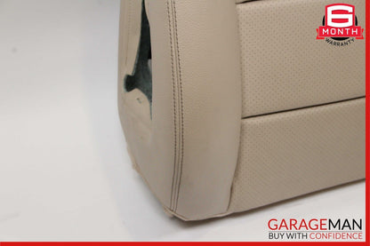 10-16 Mercedes W212 E350 E550 Front Right Side Top Upper Seat Cushion Beige OEM