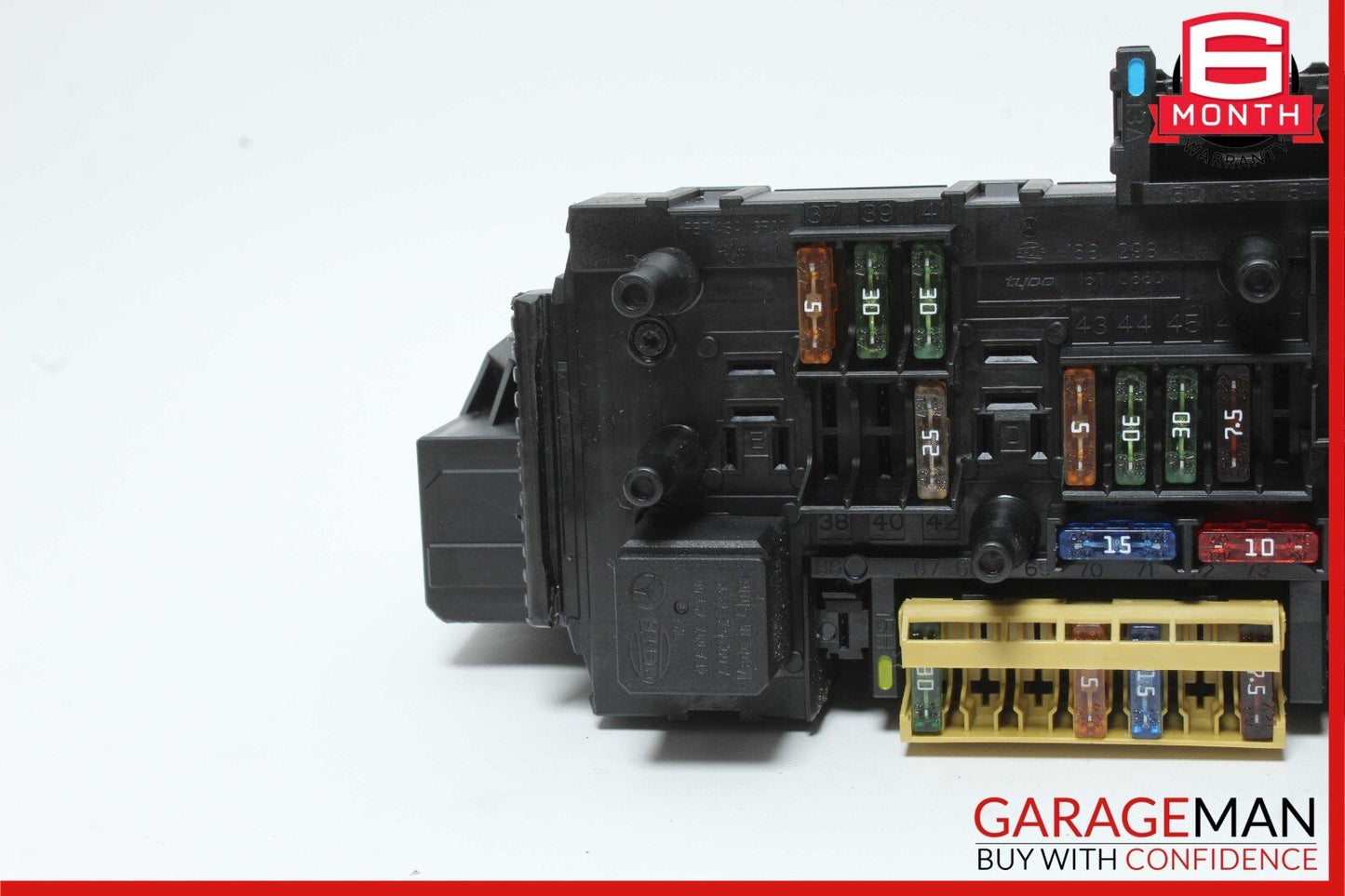 10-11 Mercedes W212 E350 E550 Rear SAM Fuse Relay Junction Box Assembly OEM